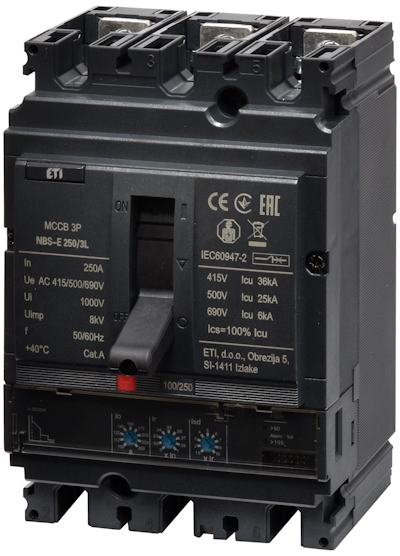 Výkonové jističe ETIBREAK NBS