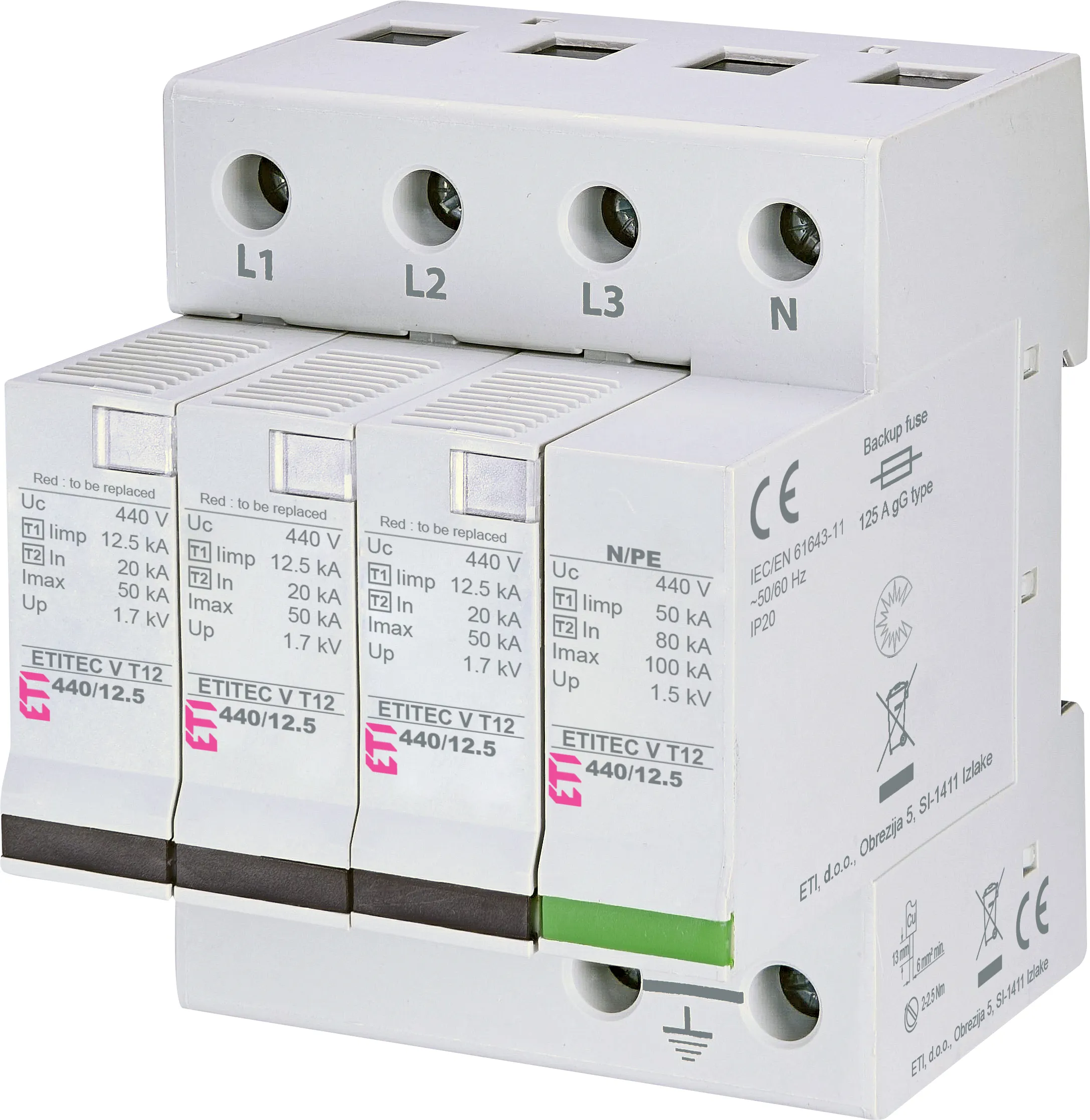  ETITEC V T12 440/12,5 4+0 RC 002442919