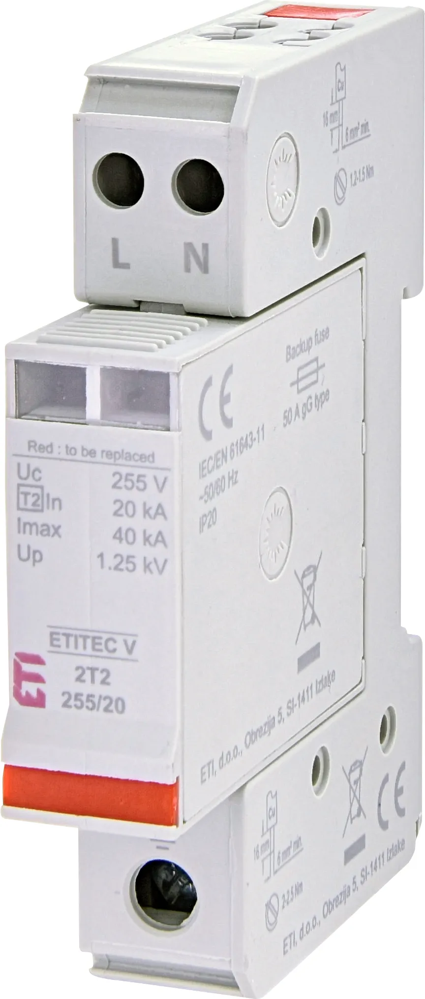  ETITEC V 2T2 440/20 2+0 002442941