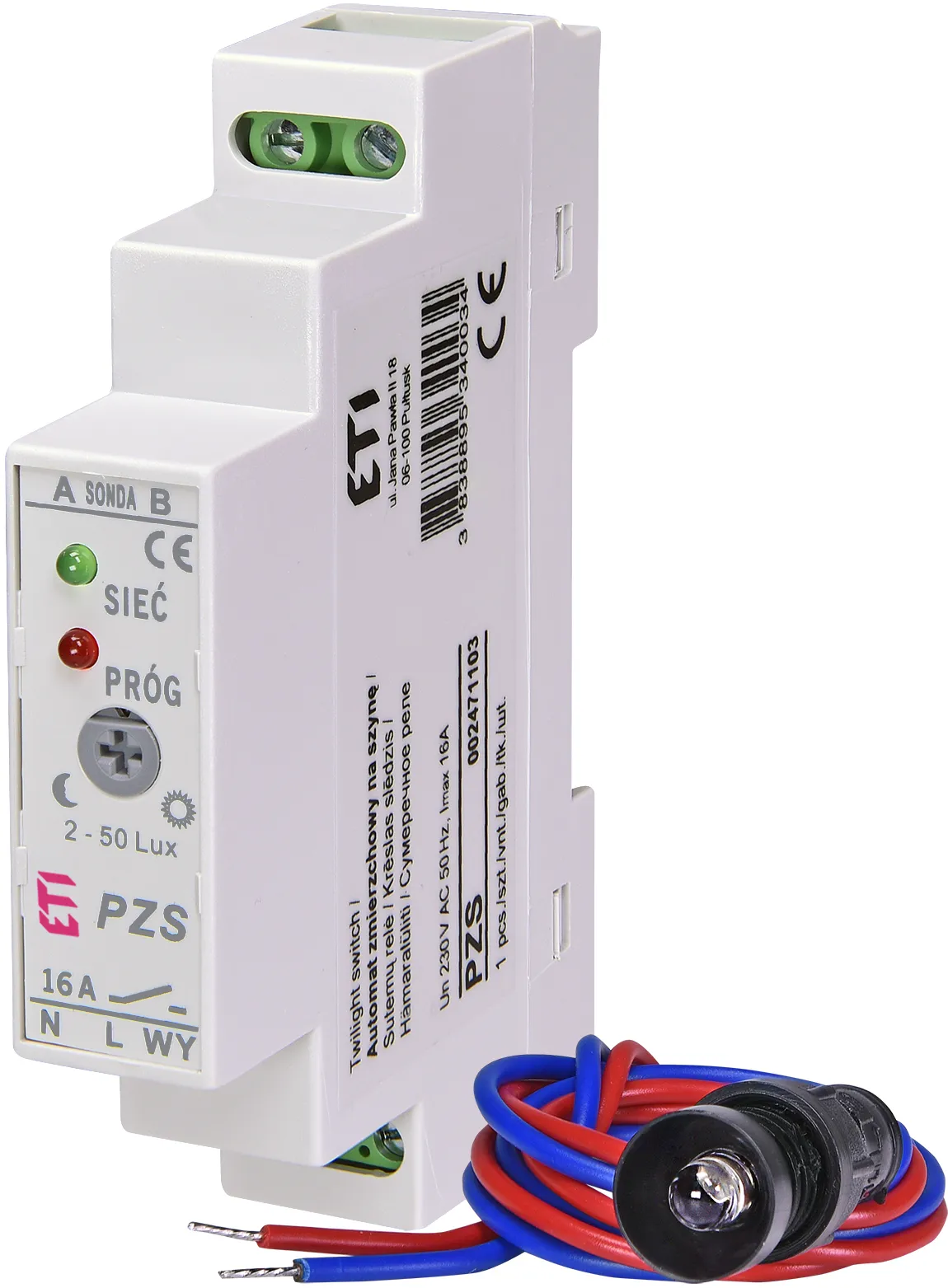 Soumrakový spínač PZS 002471103