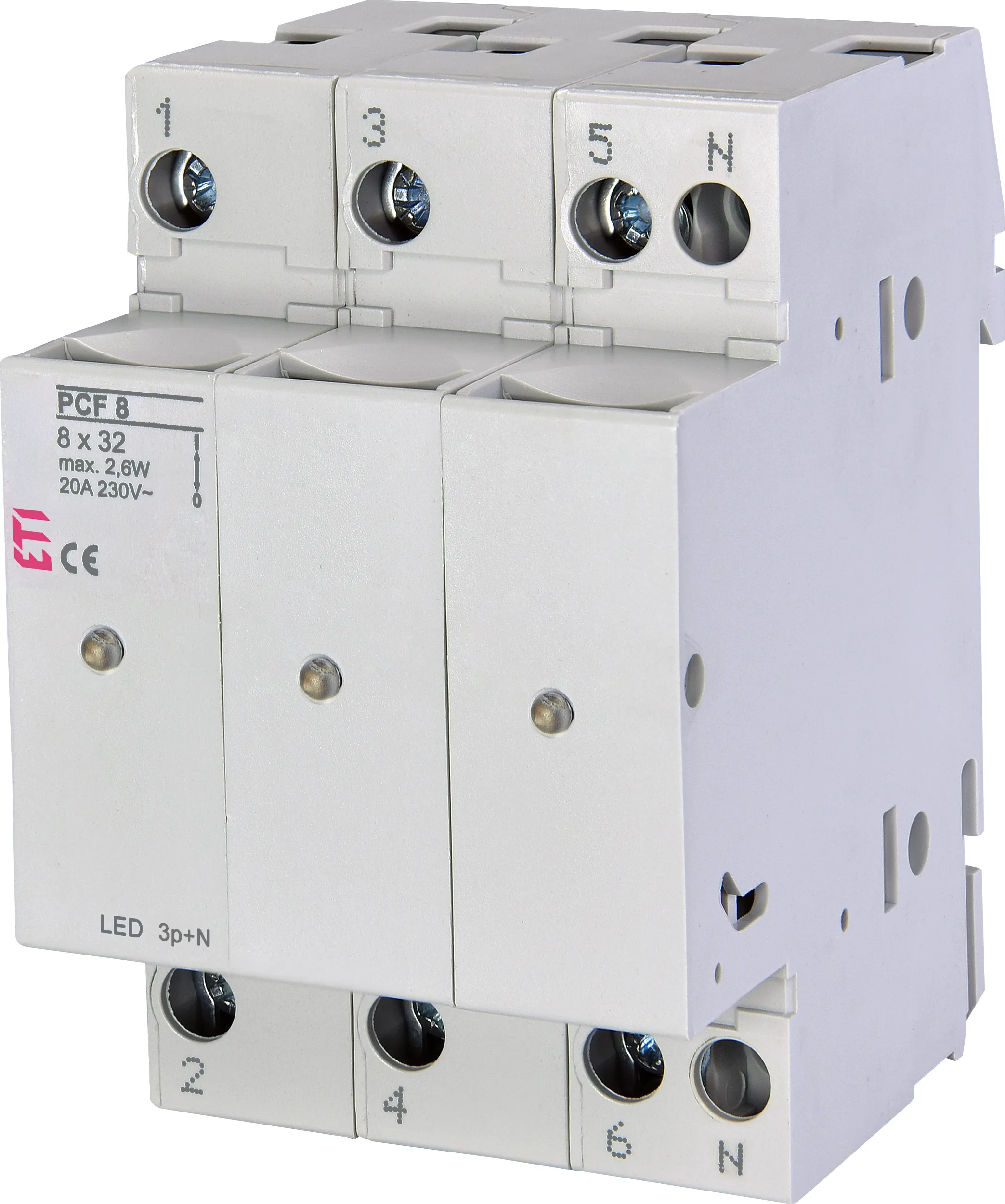  PCF 8 3p+N LED 002530015