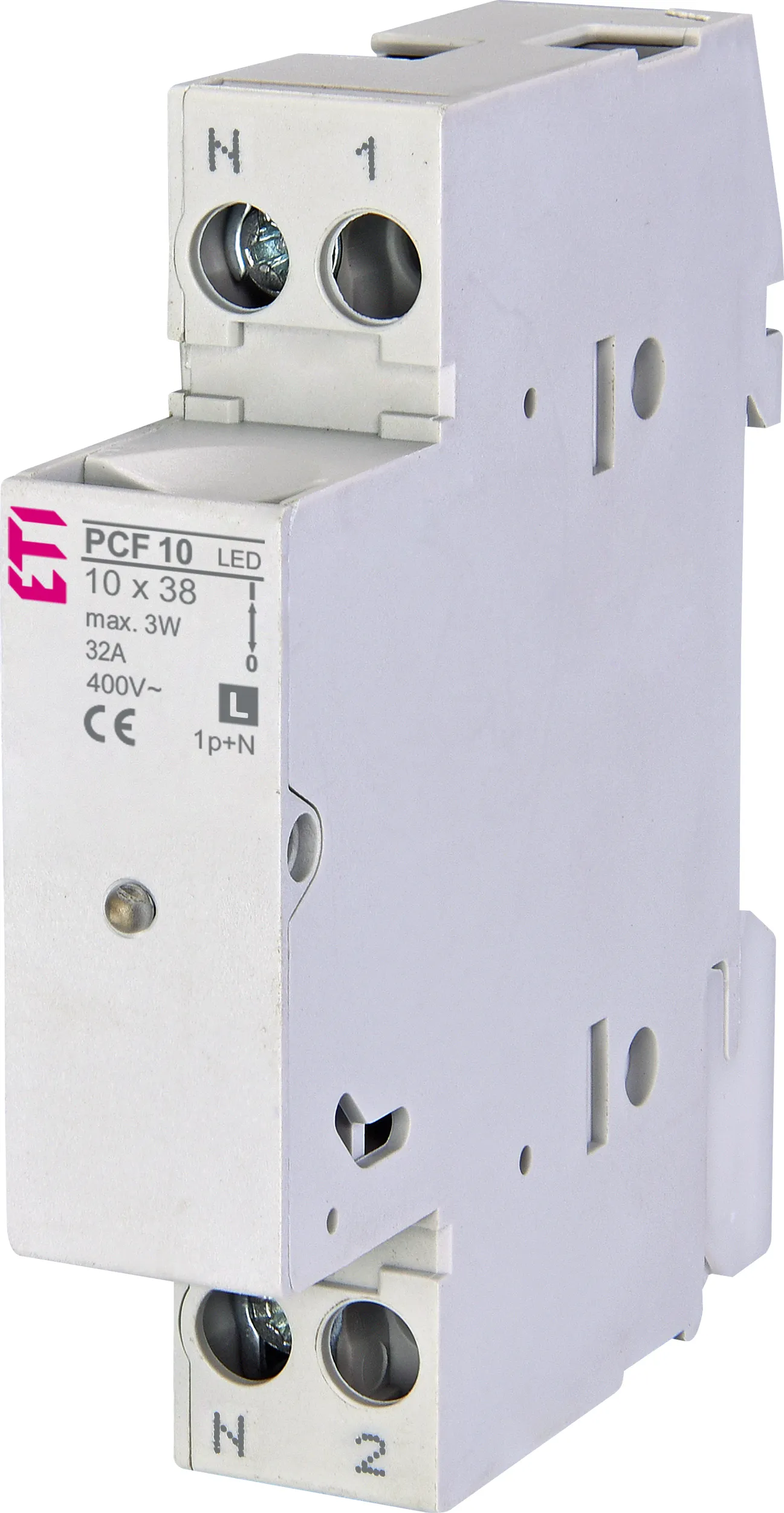  PCF 10 1p+N LED L 002551012