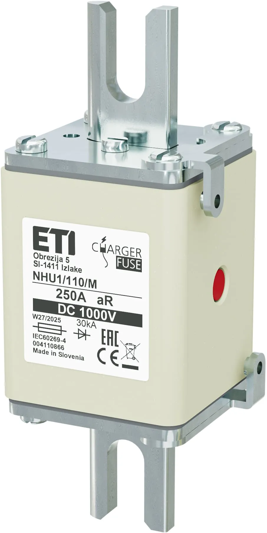  NHU1/110/M aR 250A/1000V DC 004110866