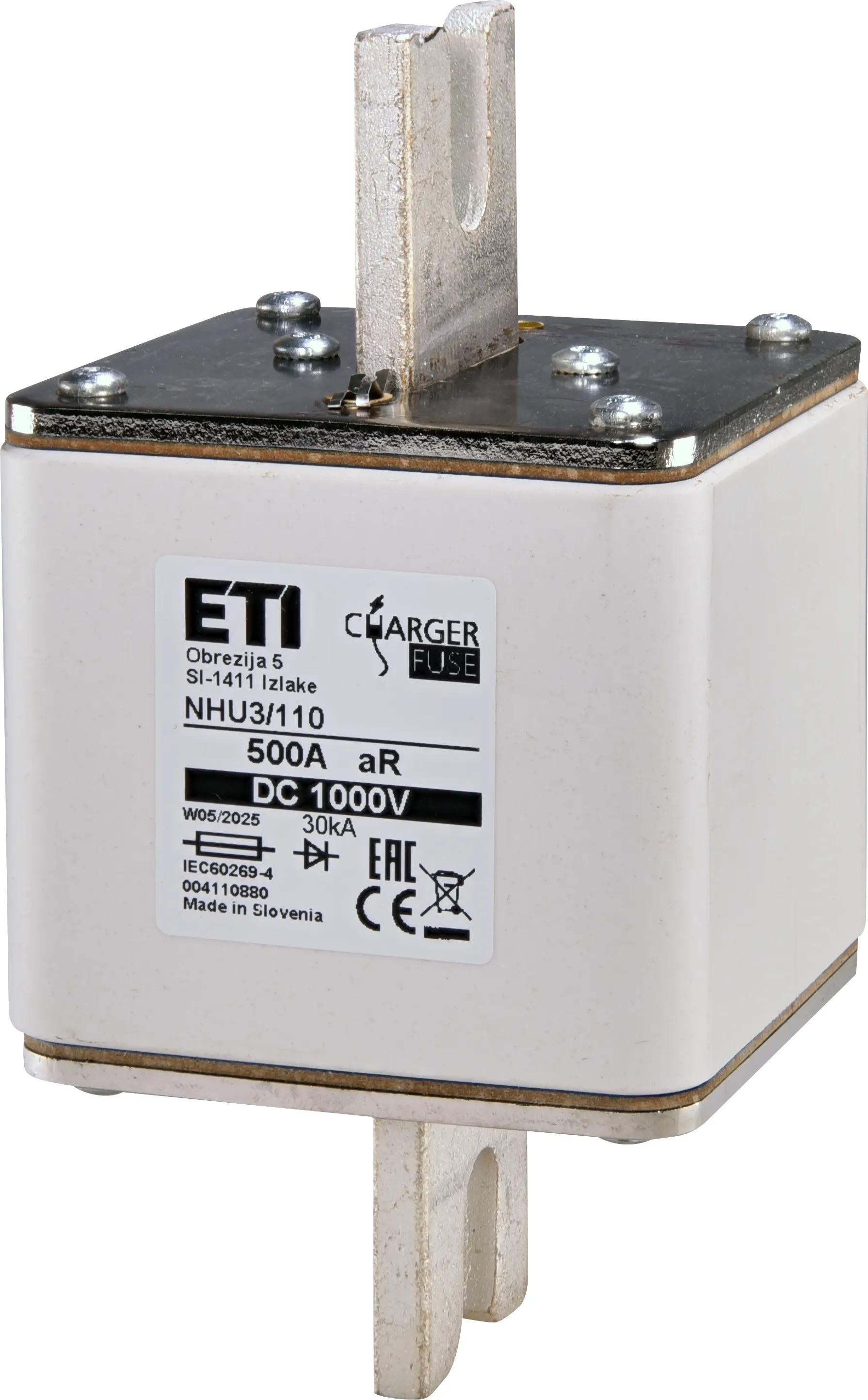  NHU3/110 aR 500A/1000V DC 004110880