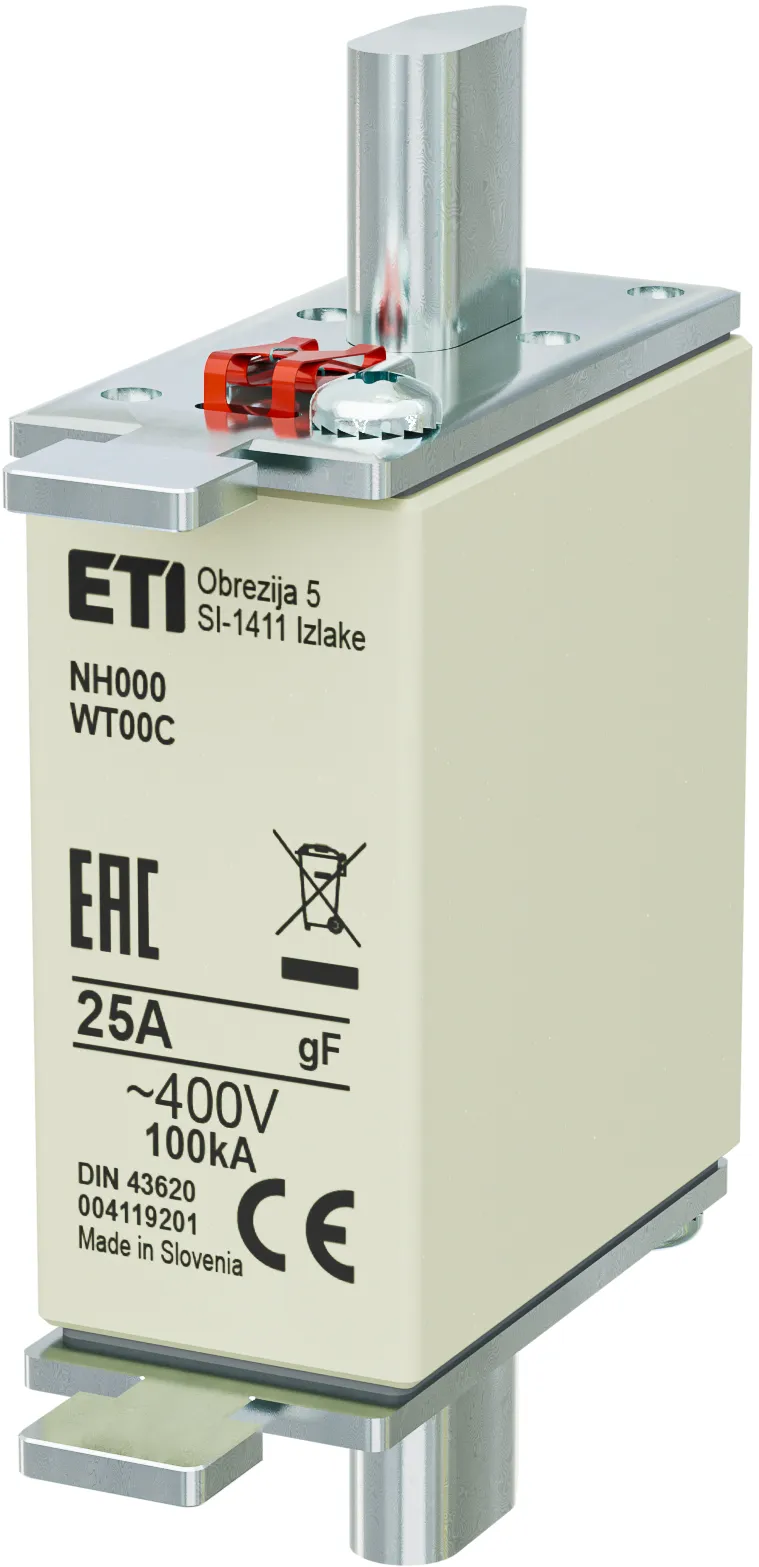  NH000 gF 25A/400V 004119201