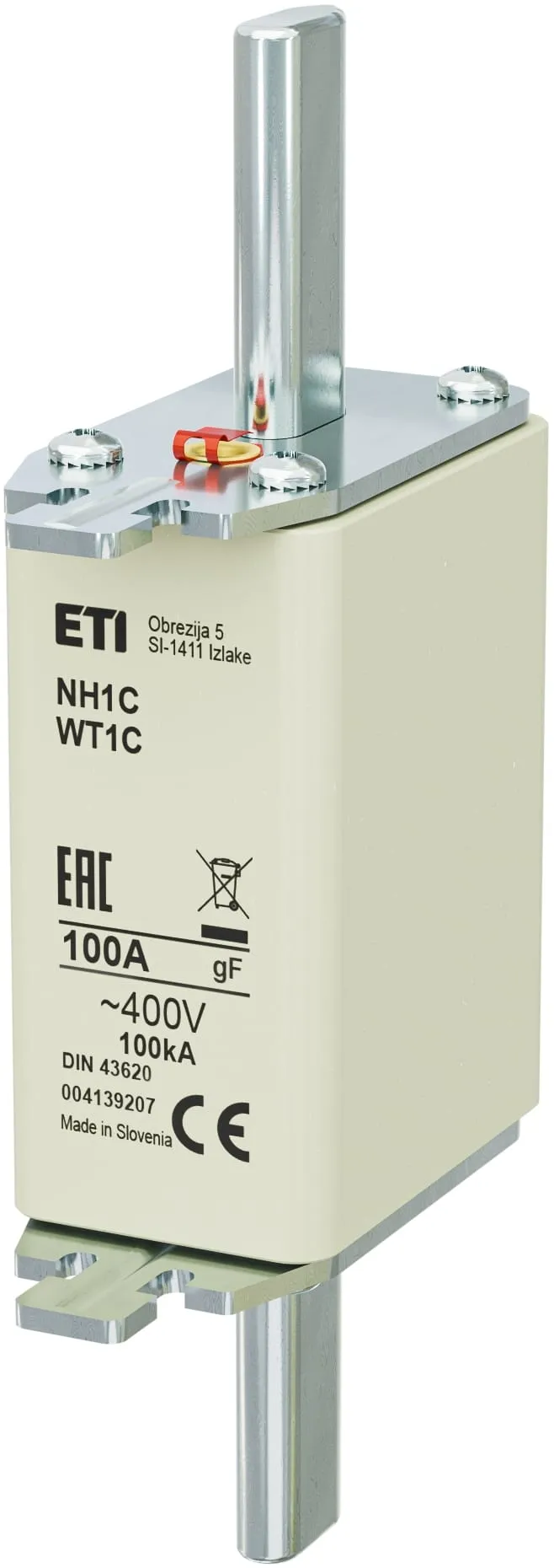  NH1C gF 100A/400V 004139207