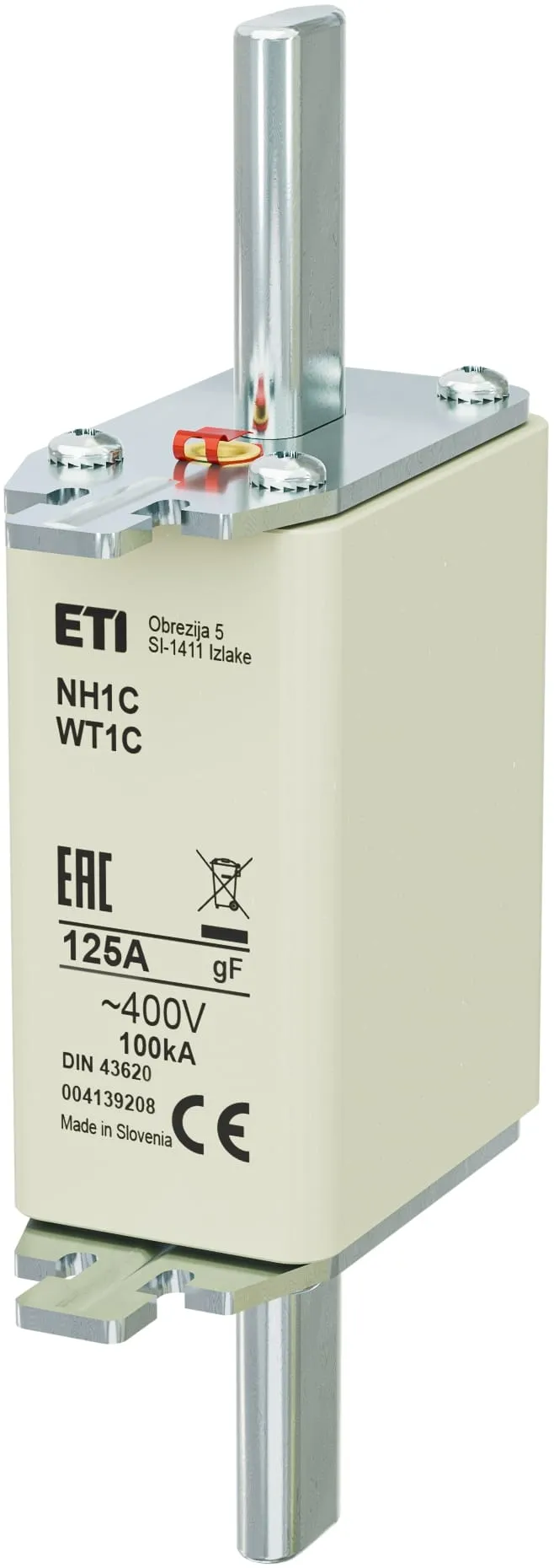  NH1C gF 125A/400V 004139208