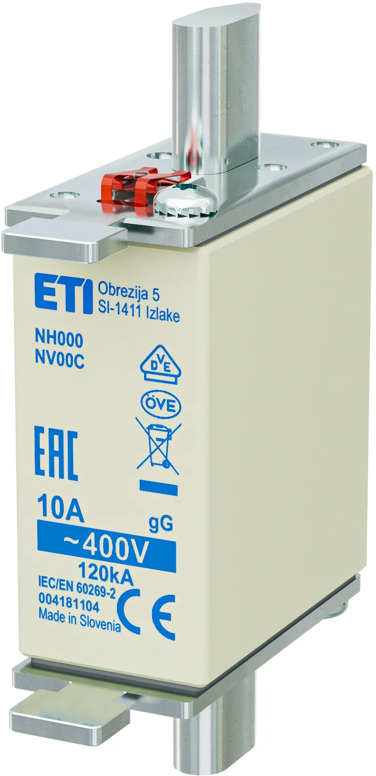  NH000 gG 10A/400V 004181104