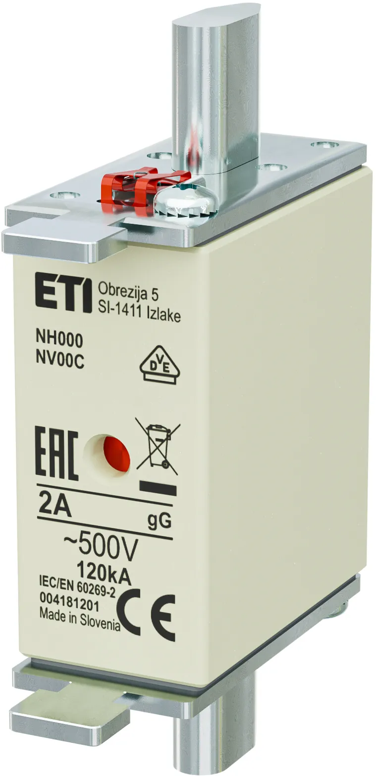  NH000 gG 2A/500V 004181201