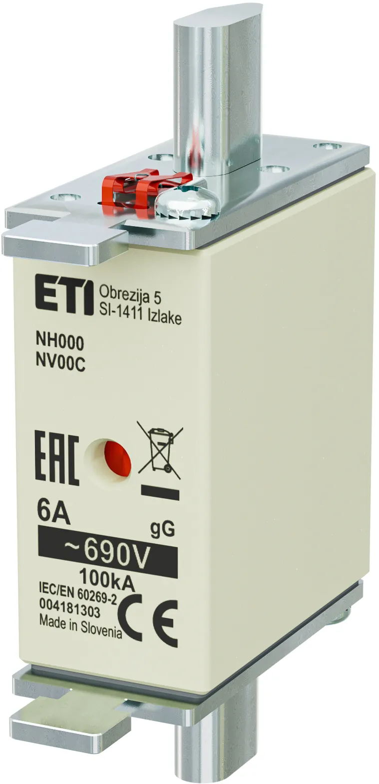  NH000 gG 6A/690V 004181303
