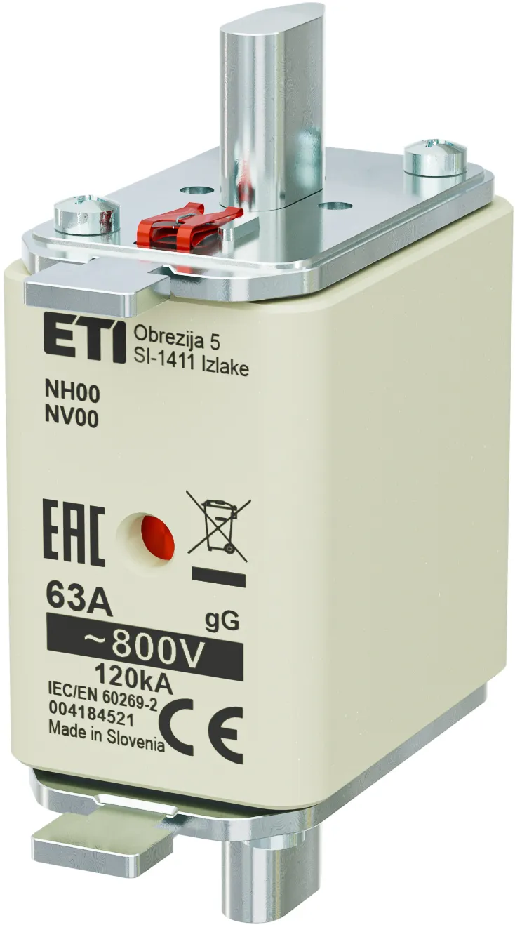  NH00 gG 63A/800V 004184521