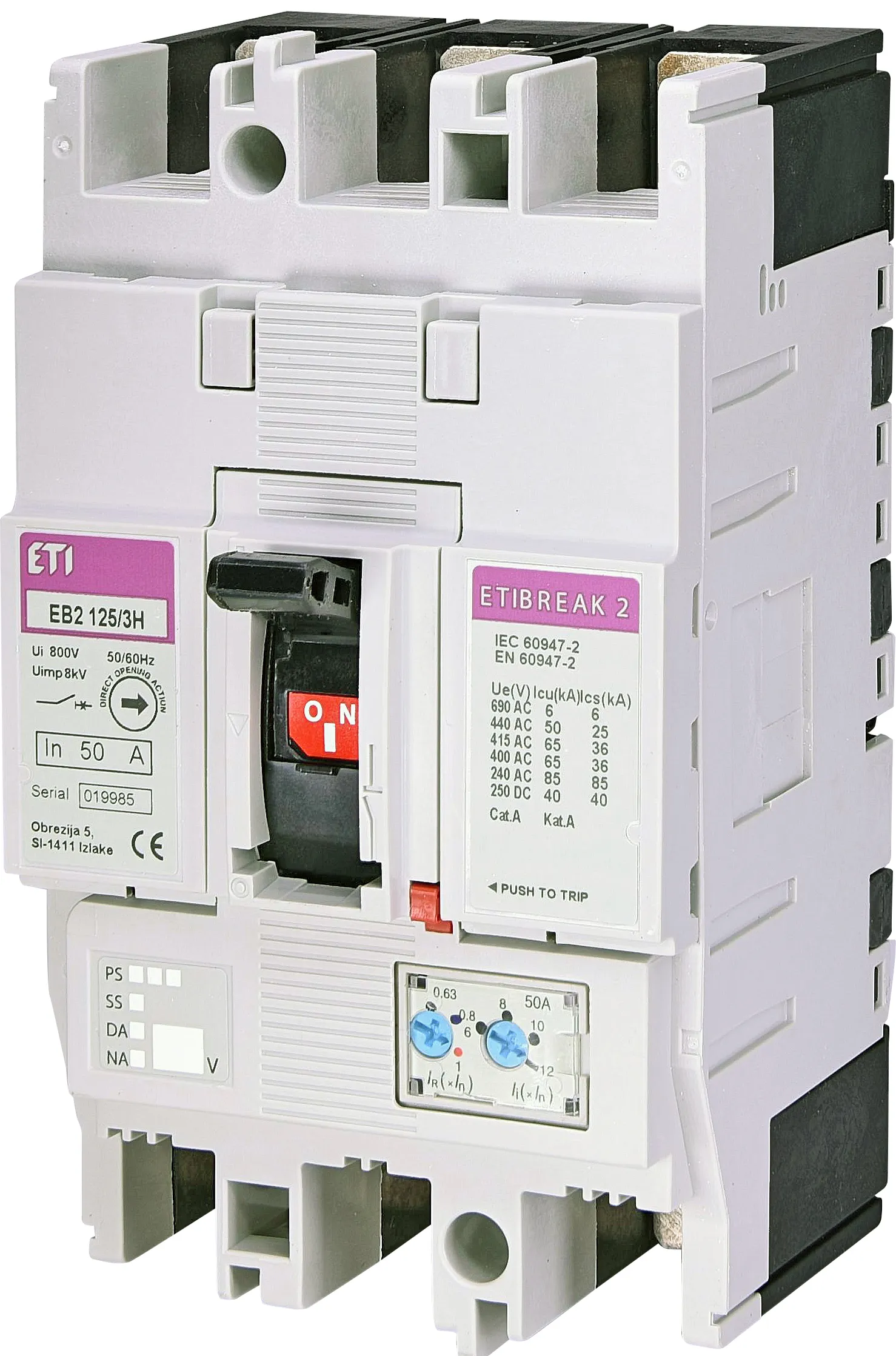  EB2 125/3H 125A 3p 004672106